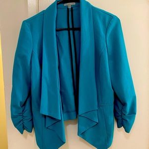 Teal blazer
